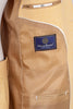 Beige Linen 2 Piece Suit