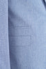 Dark Blue Linen 2 Piece Suit