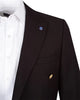 Black 2-Piece Double-Breasted Suit from Makrom Fashion