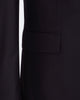 Black Men's 4 Piece Suit Contrasting Lapel