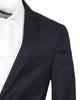 Dark Blue Pure Wool Classic Plain 3 Piece Men's Suit
