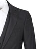 Grey Wool Classic Plain 3 Piece Men's Suit
