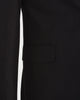 Black Wool Classic Plain 3 Piece Men's Suit