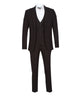 Anthracite Wool Classic Plain 3 Piece Men's Suit