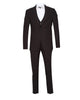 Anthracite Wool Classic Plain 3 Piece Men's Suit