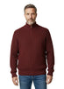 Burgundy Roll Neck Men`s Jumper