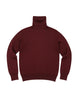 Burgundy Classic Turtleneck Jumper