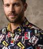 Vintage Cassette Tape Print Pure Cotton Shirt