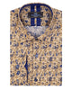 Beige Paisley Print Long Sleeve Shirt