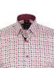 Playing Card Print Shirt with Matching Handkerchief