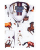 Colourful Horses Print with Matching Handkerchief