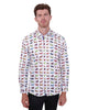 White Horse Print with Matching Handkerchief-Makrom