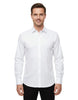 White Non Iron Casual Plain Shirt-Makrom
