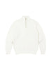 White Roll Neck Men`s Jumper-Makrom