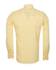 Yellow Linen Long Sleeve Shirt with Matching Handkechief-Makrom