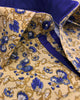 Beige Paisley Print Long Sleeve Shirt