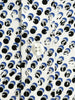 White Polka Dot Print Shirt with Matching Handkerchief