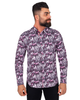 Pink Daisy Print Long Sleeve Shirt