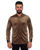 Gold Sparkle Studded Glitter Shirt