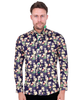 Blue Floral Print with Matching Handkerchief