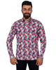 Dark Blue Crab Print Shirt
