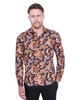 Brown Paisley Print Shirt