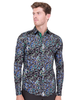 Neon Glass Shatter Pure Cotton Print