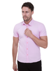Pink Classic Twill Short Sleeve Shirt