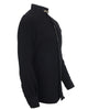 Black Grandad Collar Chain shirt with Diamantes