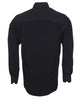 Black Grandad Collar Chain shirt with Diamantes