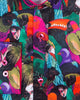 Purple Tropical Bird Print Shirt
