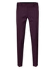 Burgundy Plain Suit Trouser
