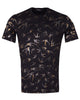 Flying Bird Printed Short Sleeved T-Shirt