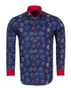 Pure Cotton Frost Print Cotton Shirts For Men