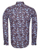 Paisley Striped Print Pure Cotton Shirt