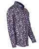 Paisley Striped Print Pure Cotton Shirt