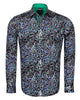 Neon Glass Shatter Pure Cotton Print