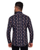 Rain Forest Scarlet Pure Cotton Print Shirt