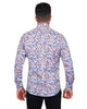 Retro Floral Pure Cotton Print Shirt