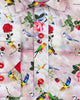 Tropical Bird Print Pure Cotton Shirt