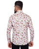 Tropical Bird Print Pure Cotton Shirt