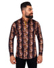 Egyptian Mask Print Pure Cotton Shirt