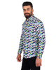 Colourful Feather Pure Cotton Print Shirt