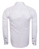 White Round Collar Pin Shirt