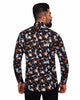 Rustic Pure Cotton Print Shirt