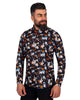 Rustic Pure Cotton Print Shirt