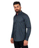 Falling Leaves Print Pure Cotton Shirt