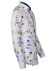 Spray Paint Print Men's Shirt