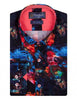 Midnight Sky Print Pure Cotton Shirt