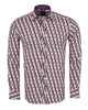 Beige Polka Dot Print Shirt-Makrom